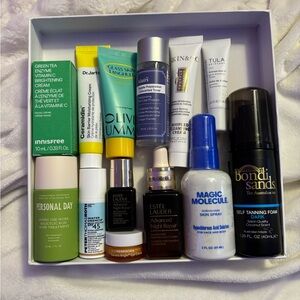 Ulta Beauty Skincare Collection - White, Green, Blue, Yellow